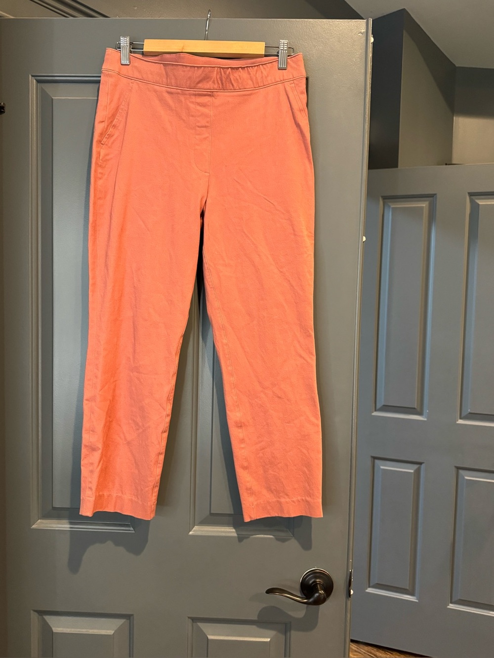 SPANX Dusky Coral High-Rise Pants